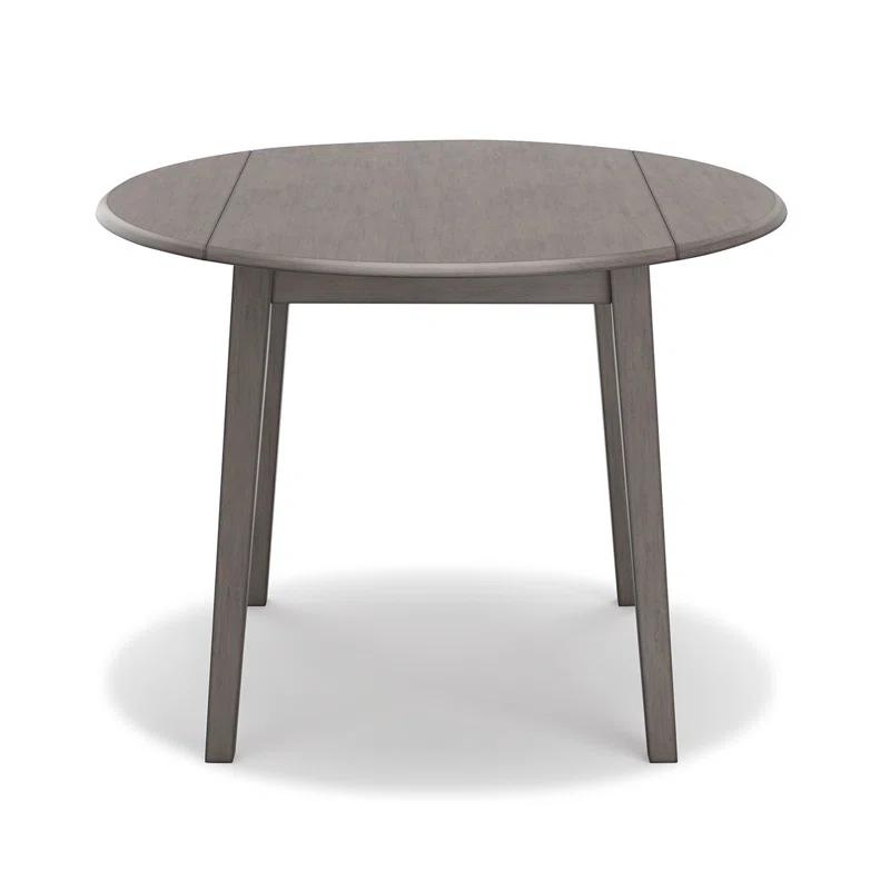 Benjara Ora Extendable Round Dining Table
