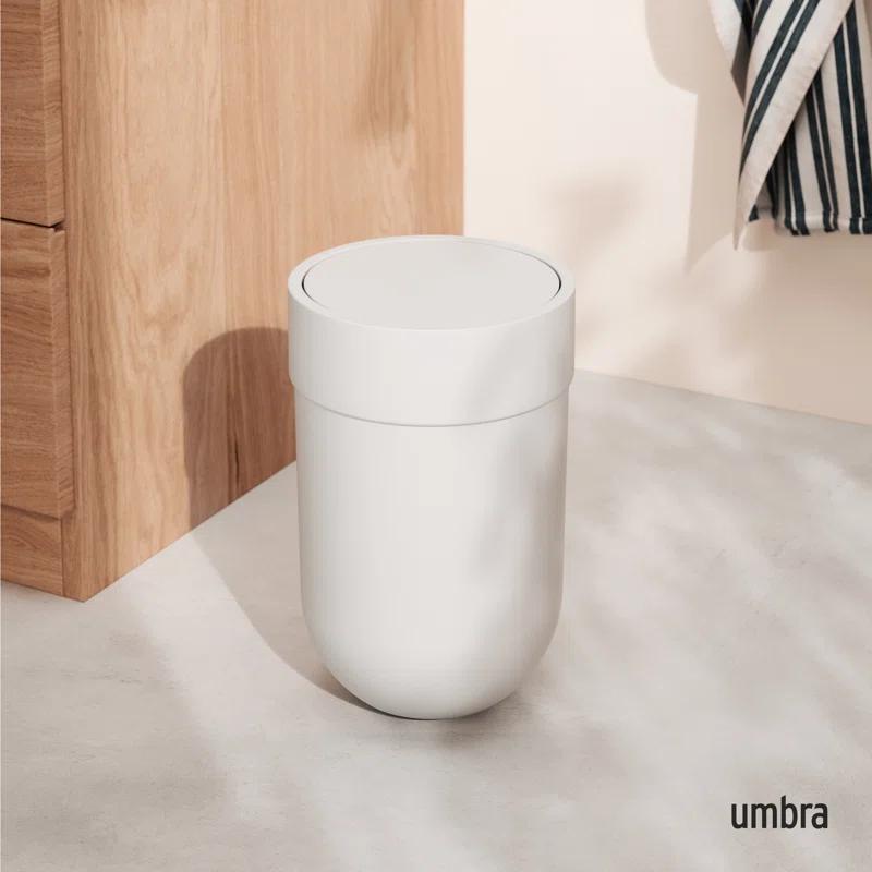 Touch Lidded Waste Can