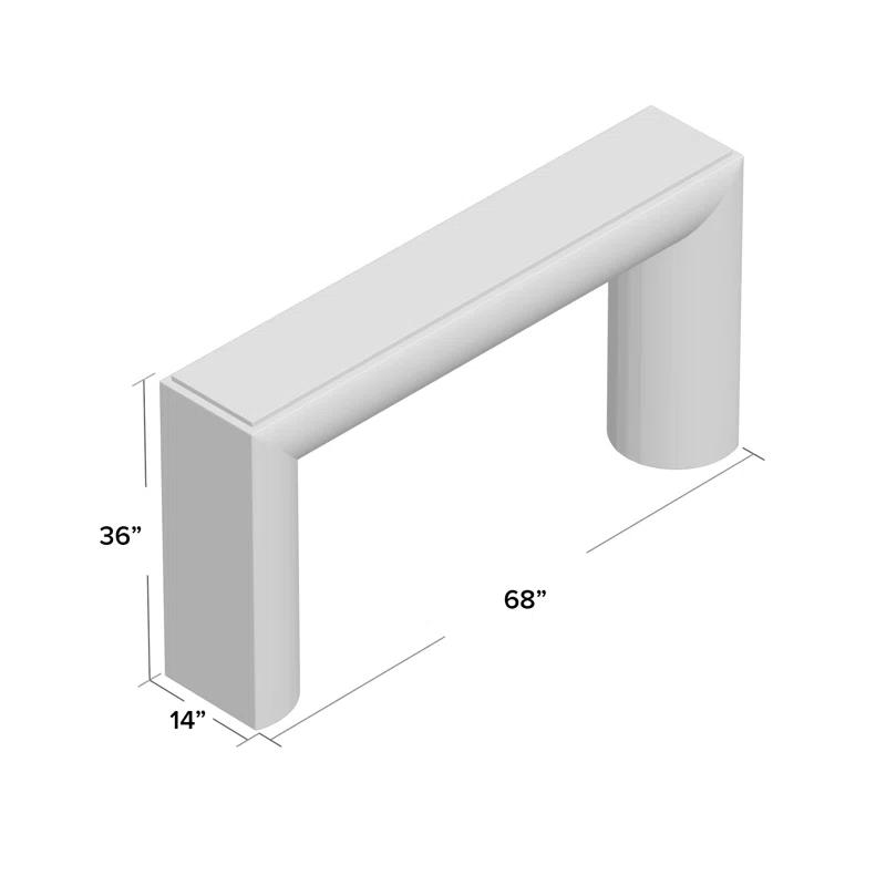 Wildon Home® Trelin 68'' Console Table