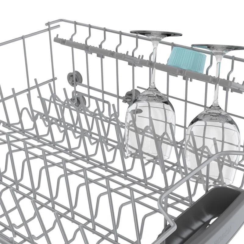 Bosch 800 Series 24" Front Control Built-In Dishwasher with Hybrid Tub SHE3AEM2N