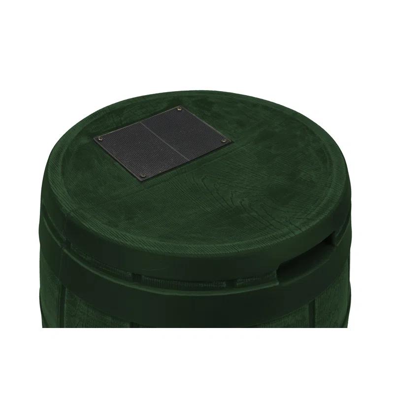 Good Ideas Good Ideas Rain Wizard Whiskey Style Rain Barrel with Overflow and Spigot