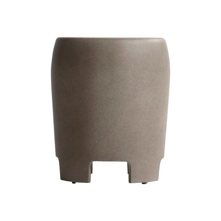 Bernhardt Puerto Concrete Top End Table