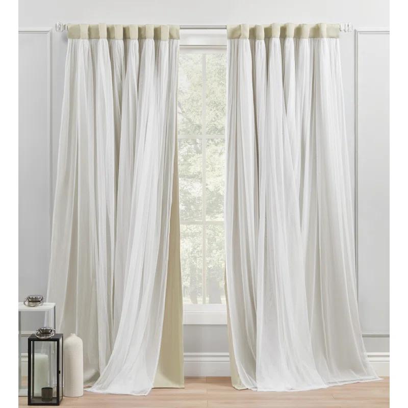 Amalgamated Textiles Polyester Curtain Pair