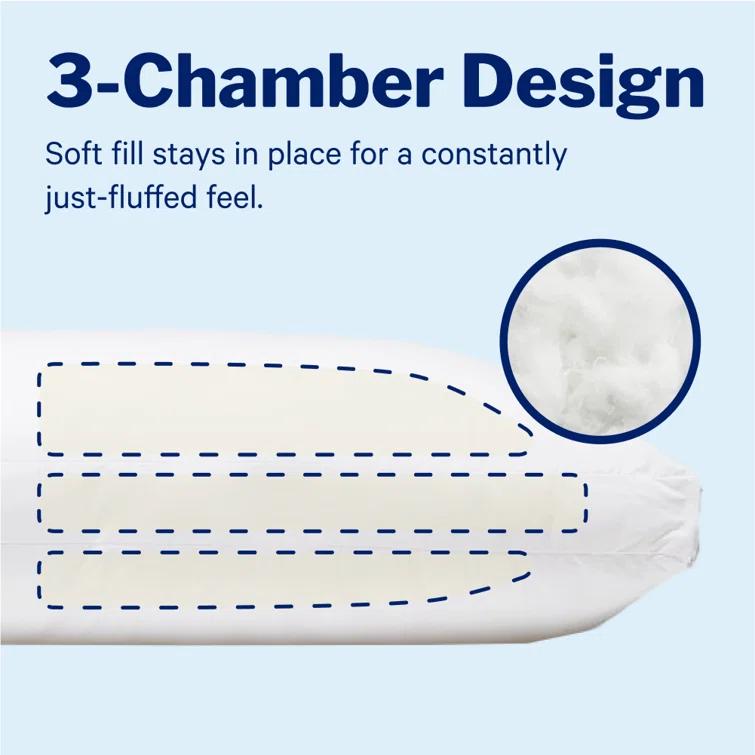 Casper Sleep Essential Pillow, Standard, Two Pack (Set of 2)
