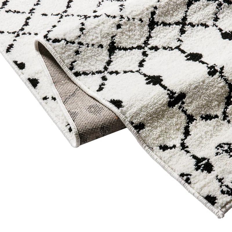 Hashtag Home Eberle Geometric Style Modern Bohemian Design Area Rug