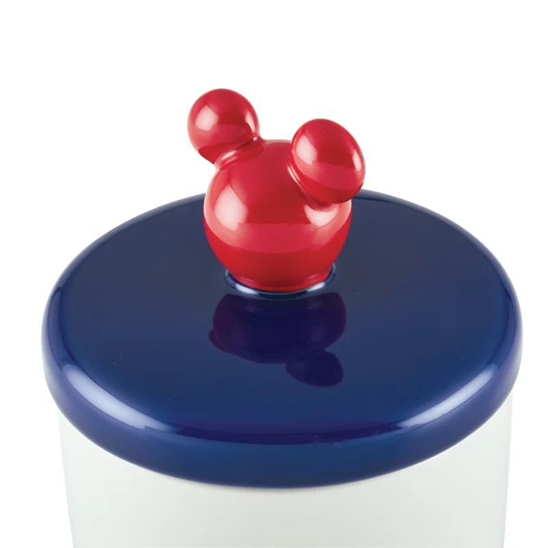 Disney Home Disney Home Bon Voyage Ceramic Food Storage / Cookie Jar Set, 2 Pieces, Mixed Colors