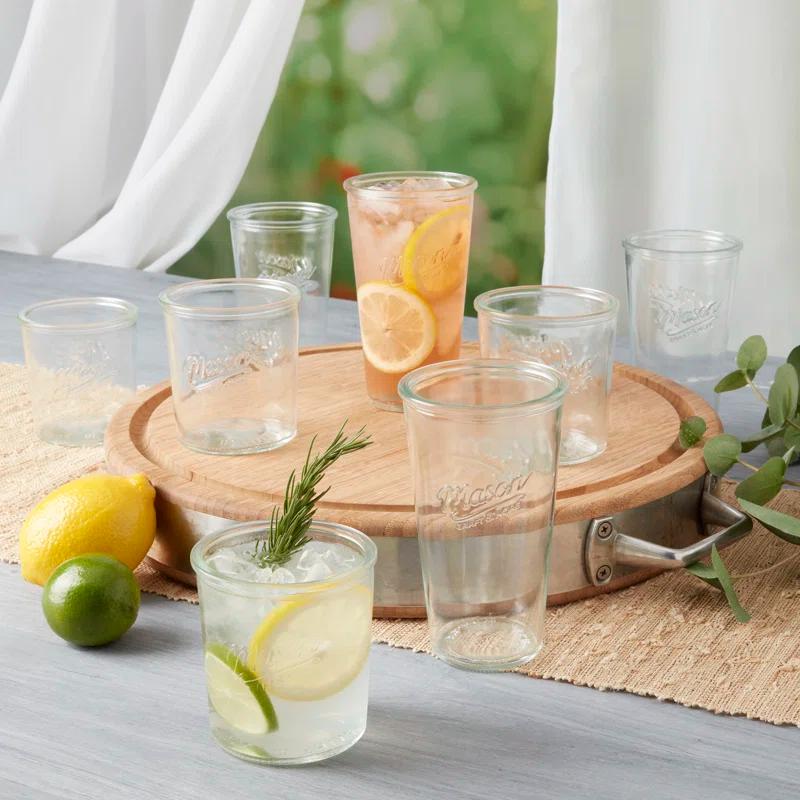 Mason Craft & More 8pk Glass Tumbler Set