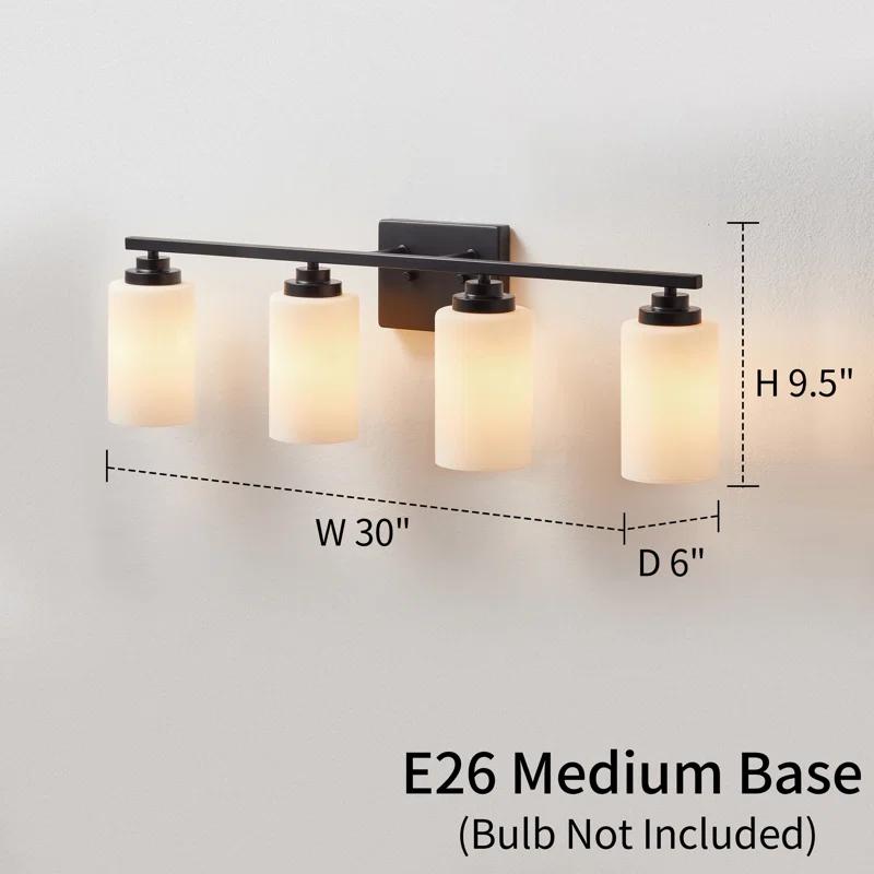 Kawoti Vanity Light With Frosted White Glass