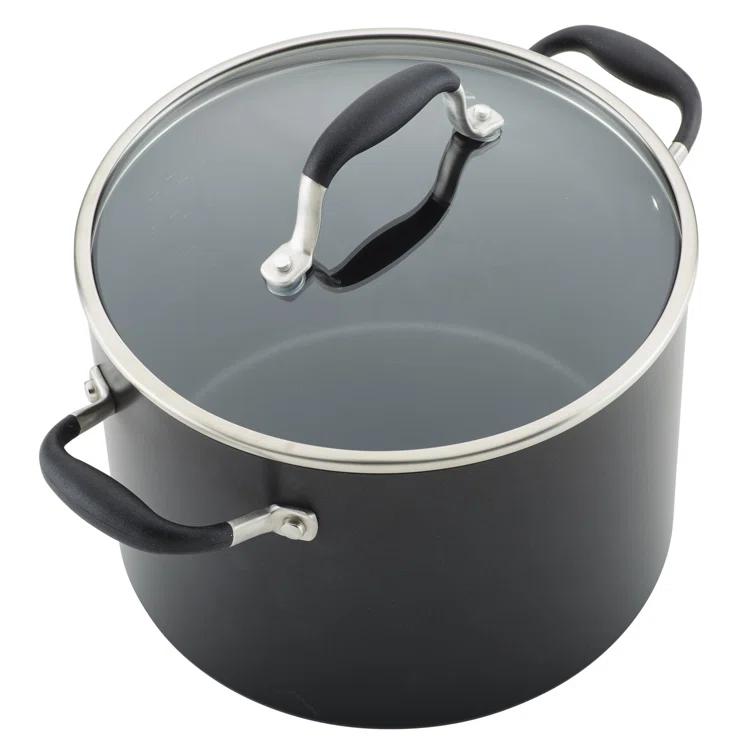 Anolon Anolon Advanced Home Hard Anodized Nonstick Cookware Set, 11 Piece