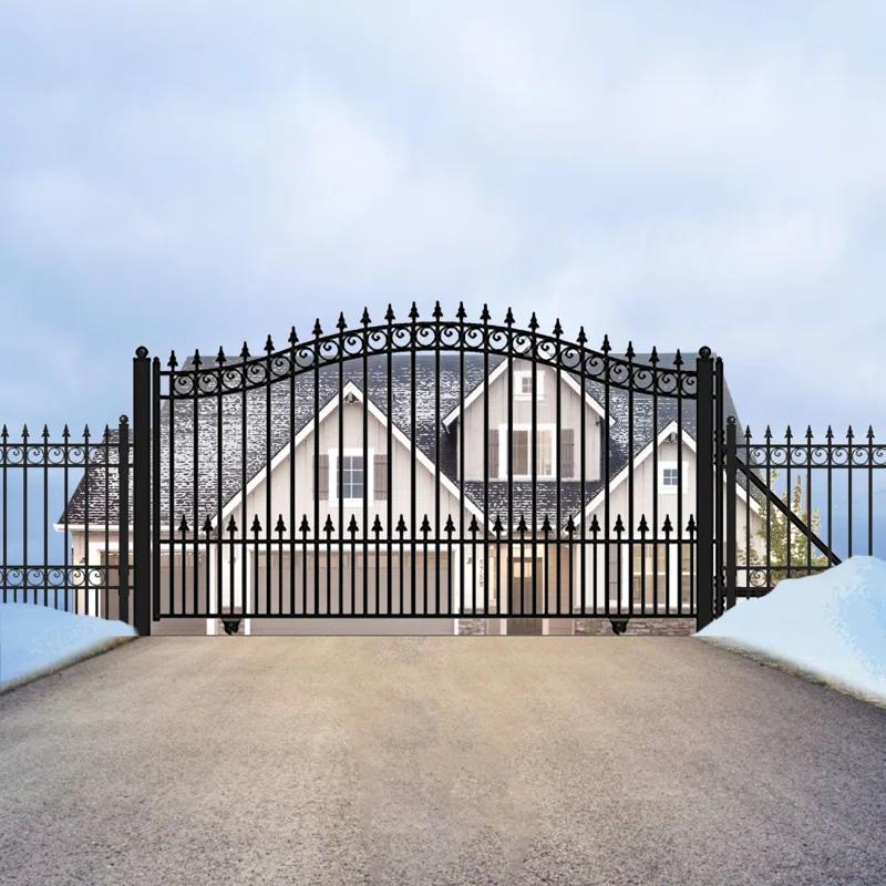 Prague Black Metal Gate