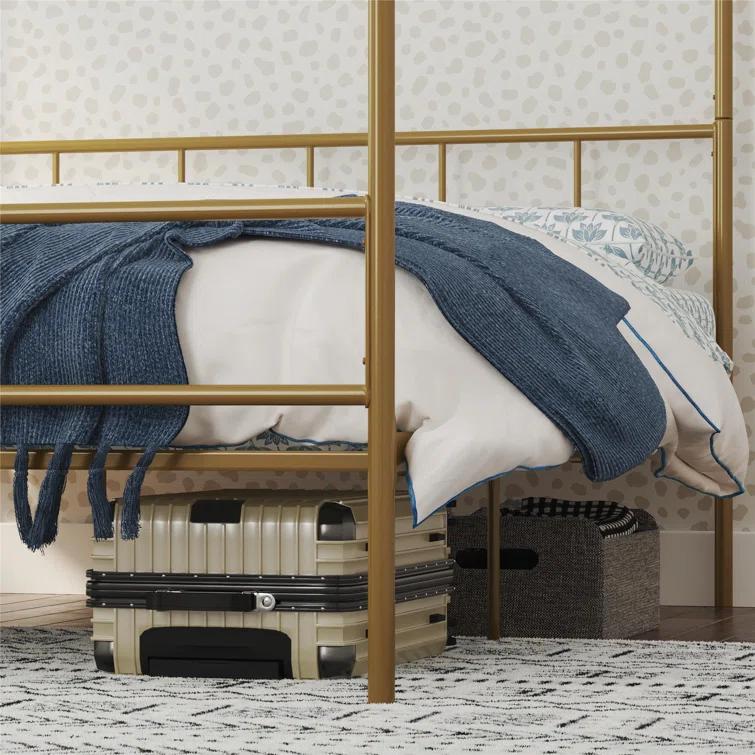 Novogratz Marion Metal Canopy Bed