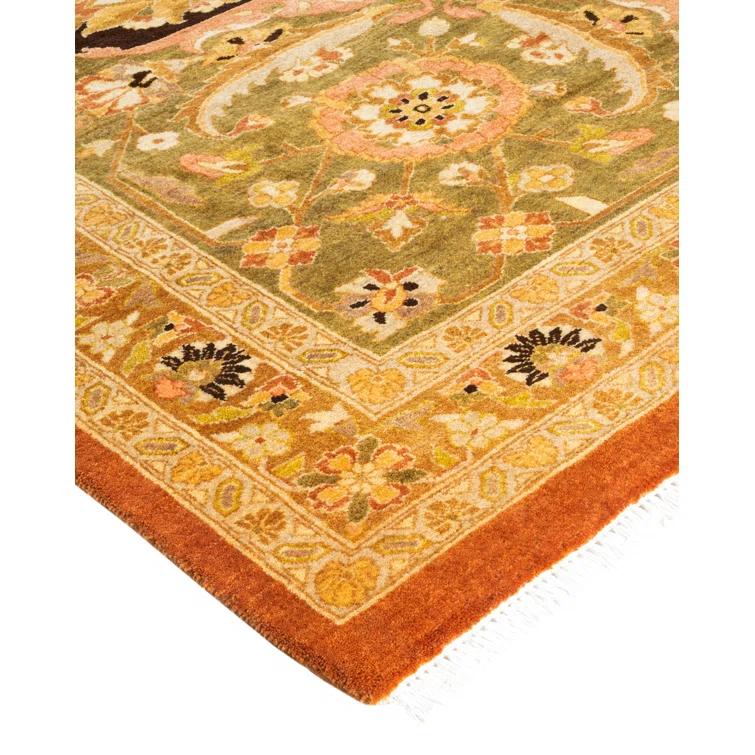 Mogul, One-of-a-Kind Hand-Knotted Area Rug - Brown, 11' 0" x 15' 1"