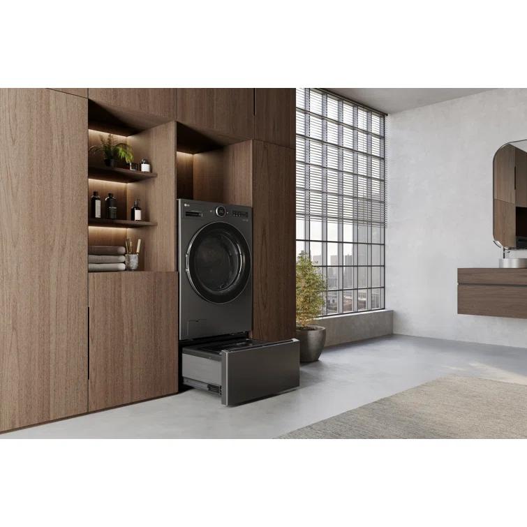 LG LG Ventless Washer/Dryer Combo WashCombo, All-in-One Mega Capacity with Inverter HeatPump, Technology and Direct Drive Motor, 5.0 cu. ft. WM6998HBA