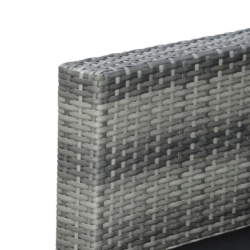 Outsunny 3 Piece Rattan Seating Group