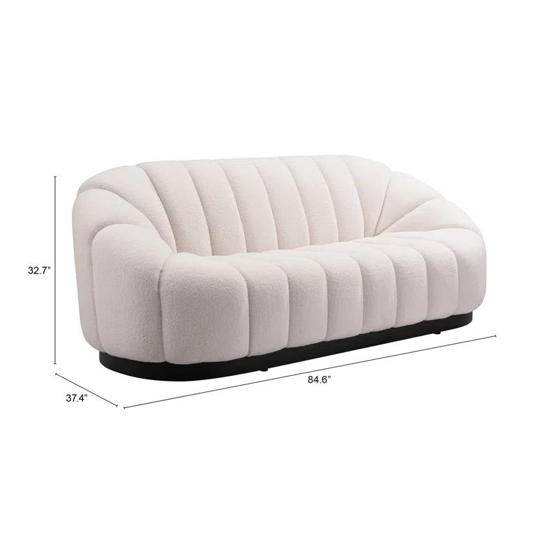 Zuo Hospitality 84.6'' Upholstered Sofa