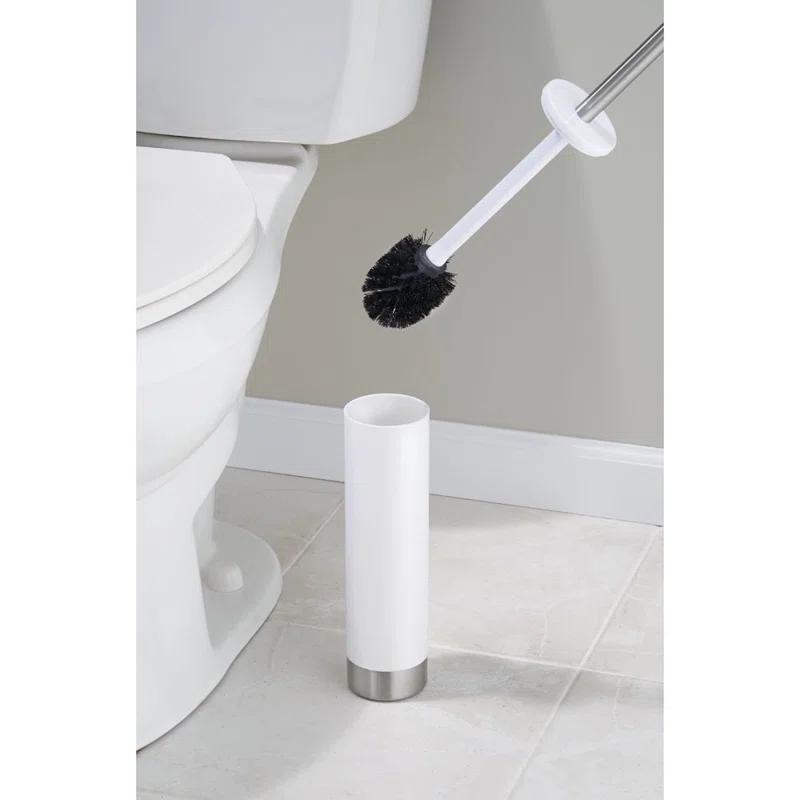InterDesign 16.3in. H Free Standing Toilet Brush and Holder