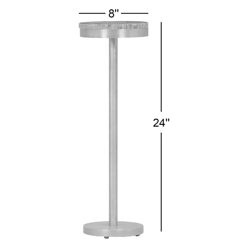 Oswald Side Table - White Marble