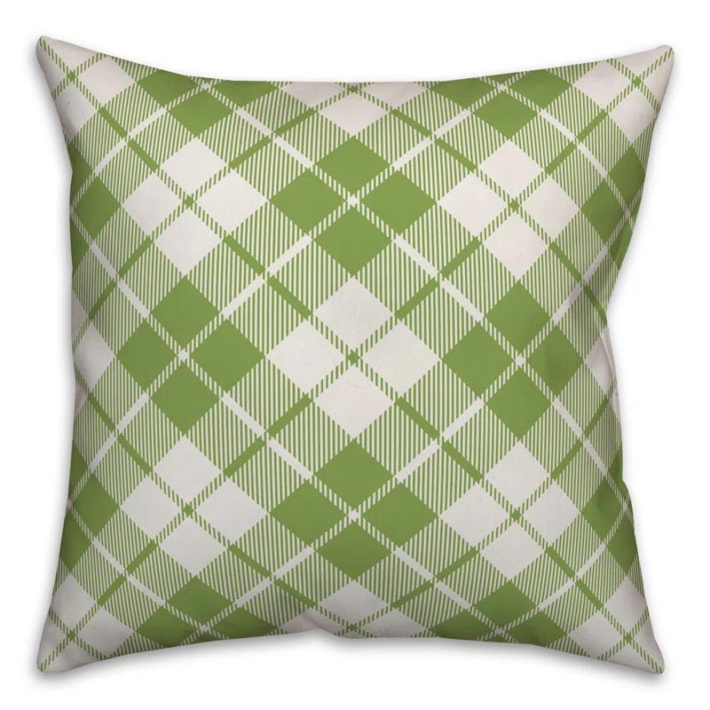 Designs Direct Creative Group Plaid Pillow Cover
