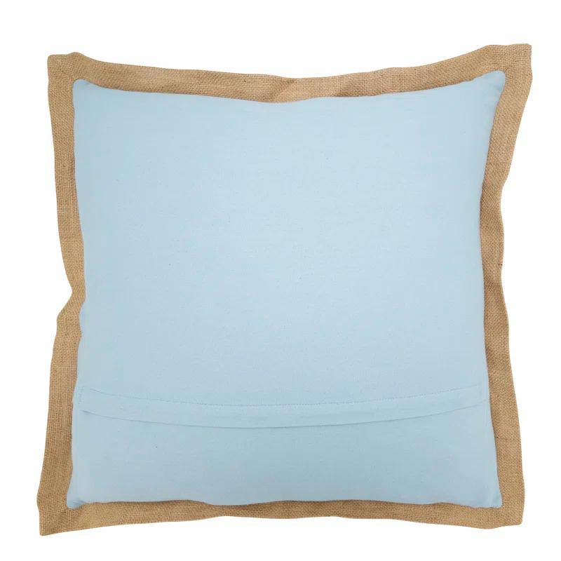 Saro Ballast Collection Cotton Throw Pillow