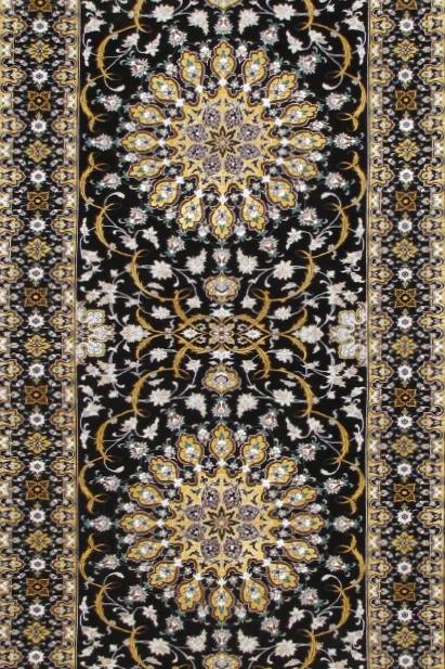 Pasargad Azerbaijan One-of-a-Kind 3'1" X 11'8" New Age Runner Wool Area Rug in