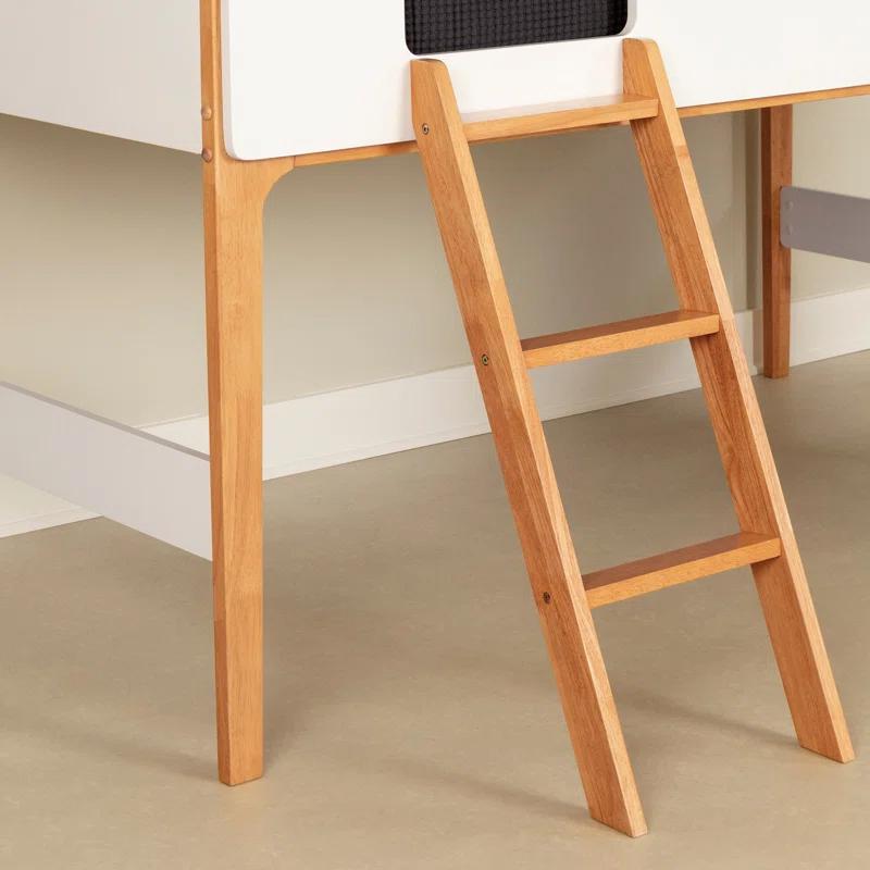 South Shore Bebble Twin Loft Bed with Built-in-Desk by South Shore