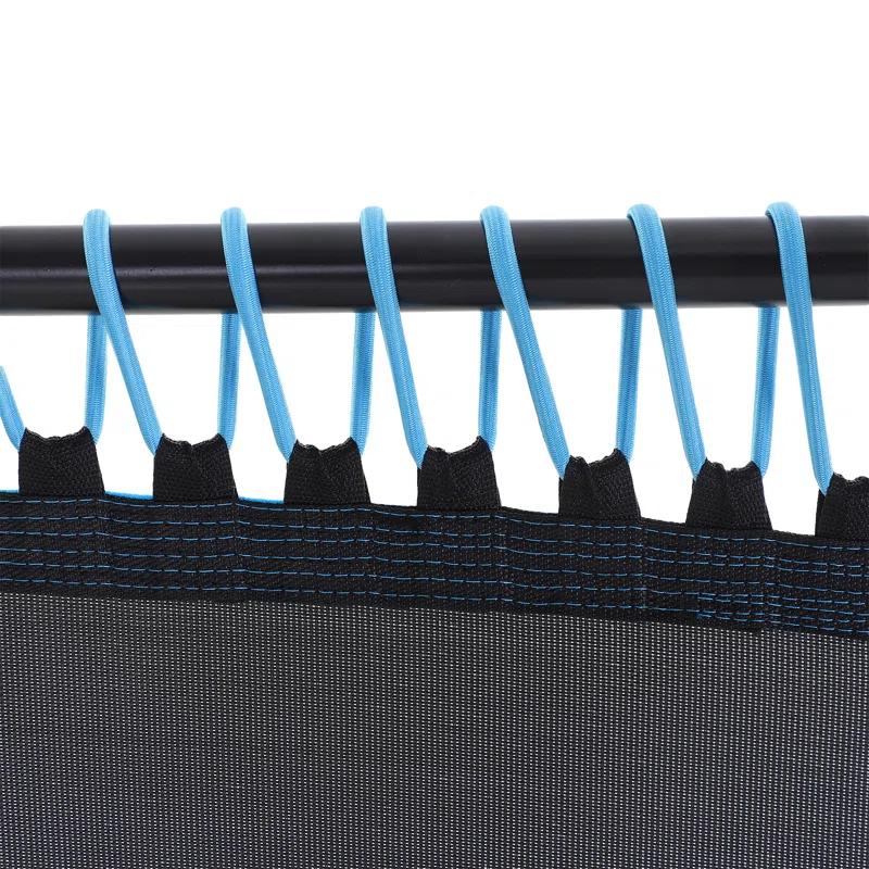 Soozier Soozier 4' Foldable Hexagon Indoor Fitness Trampoline with Handlebar