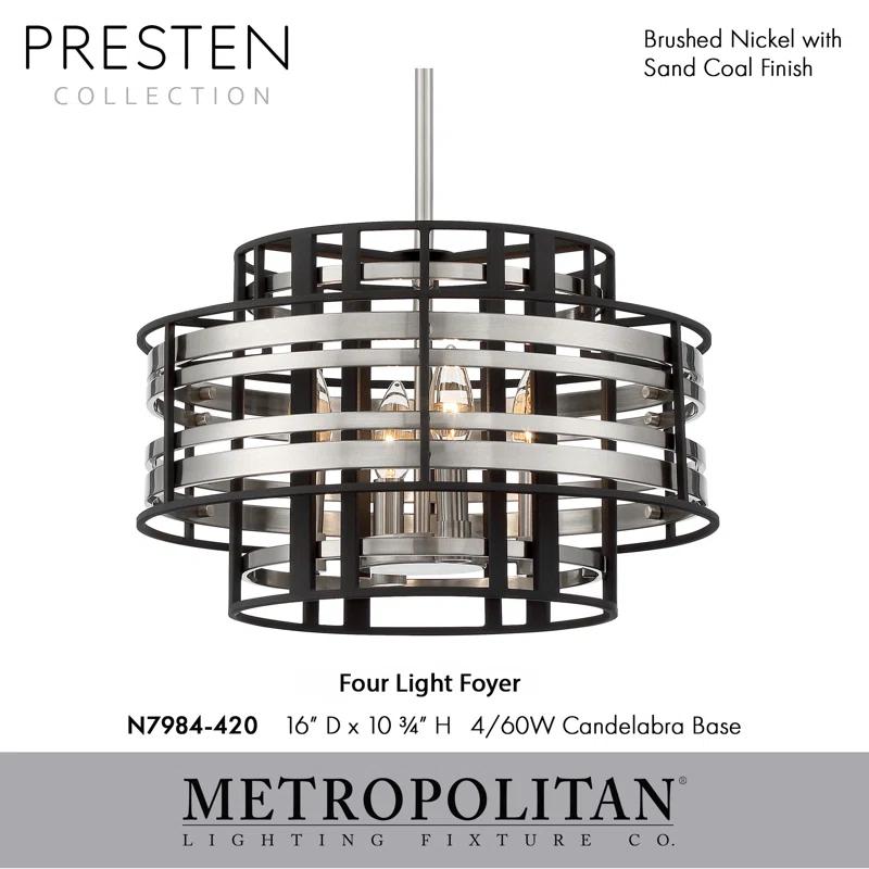 Metropolitan by Minka Preston 4 - Light Unique/Statement Pendant