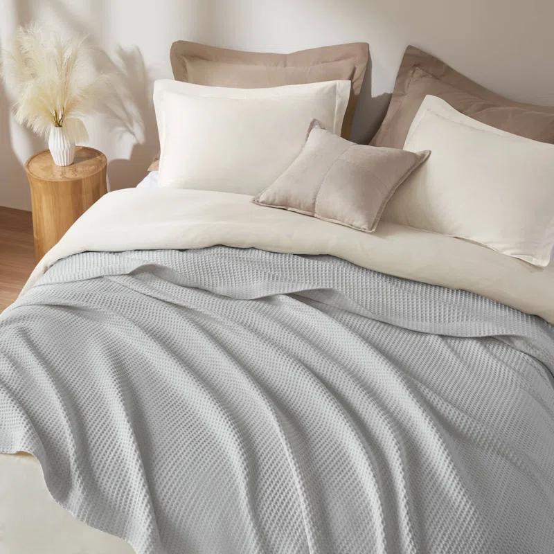 Waffle Weave Cotton Blanket