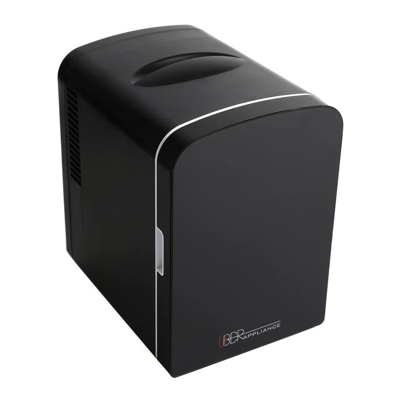 Uber Appliance 0.14 Cubic Feet Portable Freestanding Mini Fridge