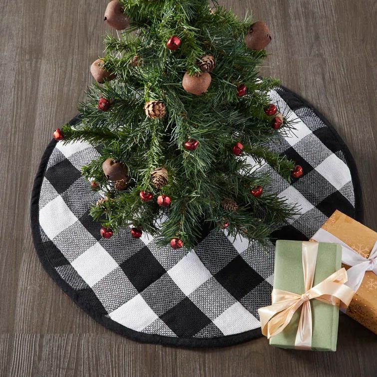 VHC Brands Annie Buffalo Check Cotton Tree Skirt