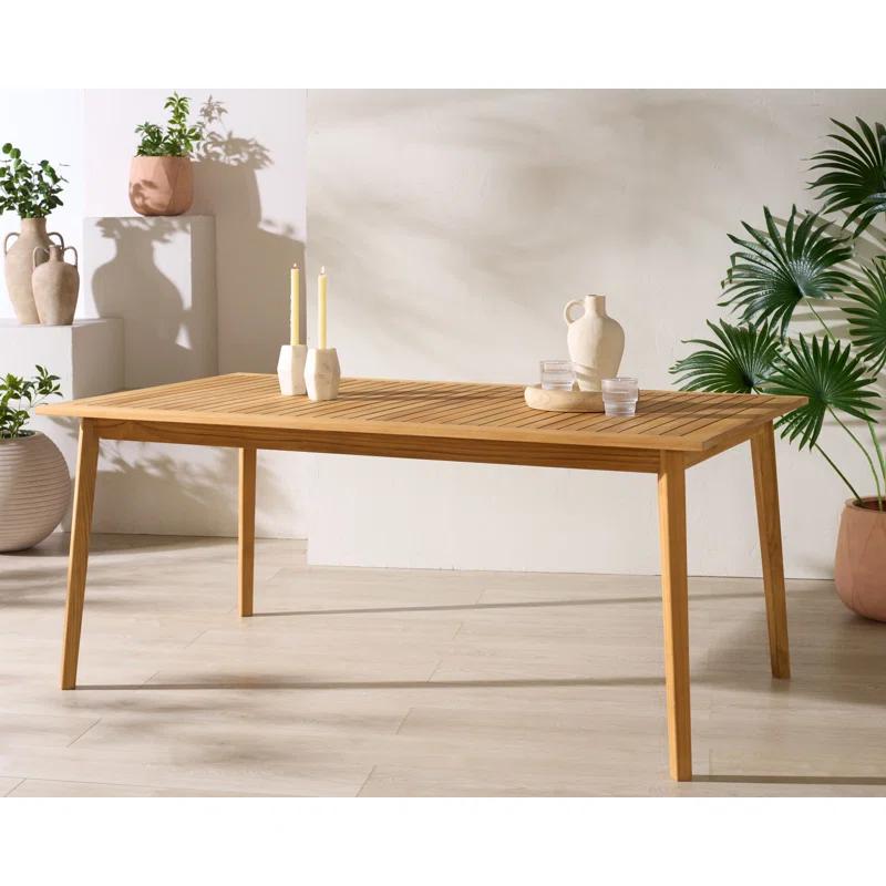 Corrigan Studio® Zahid Brazilian Teak Dining Table