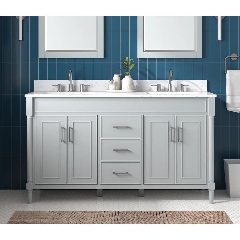 Joss & Main Addison 60" Double Bathroom Vanity Base Only