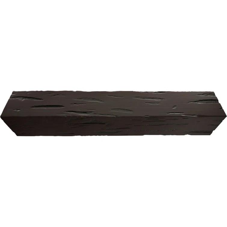 Ekena Millwork Pecky Cypress Endurathane Faux Wood 3-Sided Ceiling Beam (U-beam)