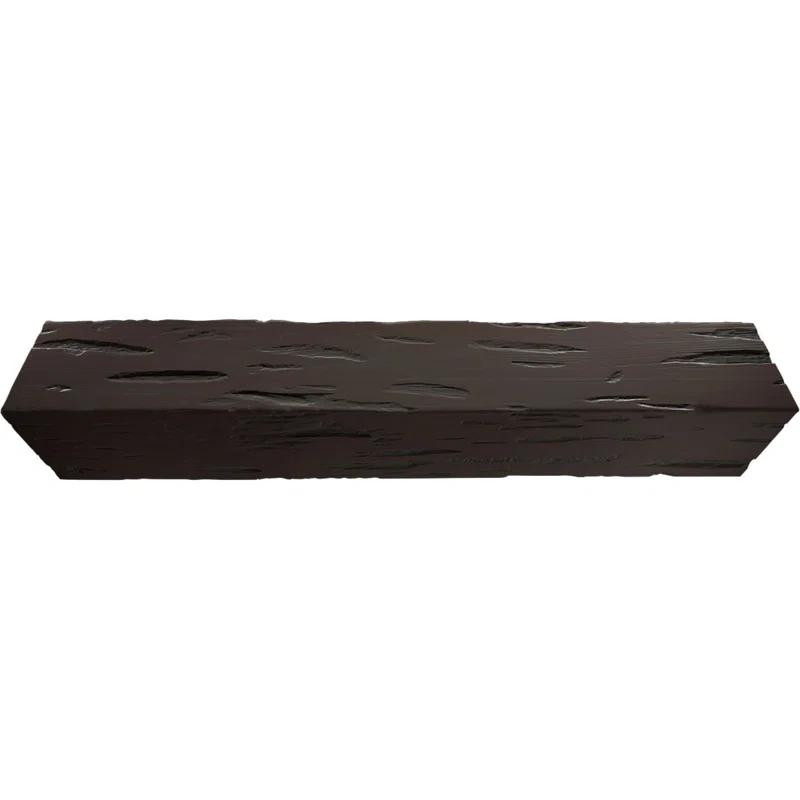 Ekena Millwork Pecky Cypress Endurathane Faux Wood 3-Sided Ceiling Beam (U-beam)