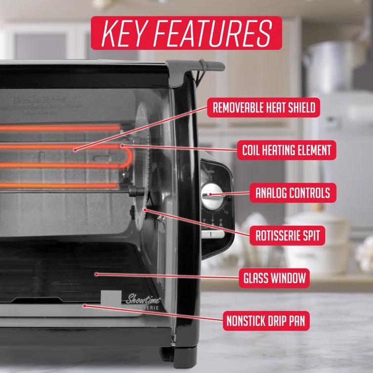Ronco Ronco Toaster Oven with Rotisserie