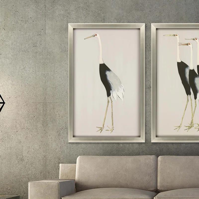 Paragon THE Studio " Birds Of A Feather I " by THE Studio Painting Print