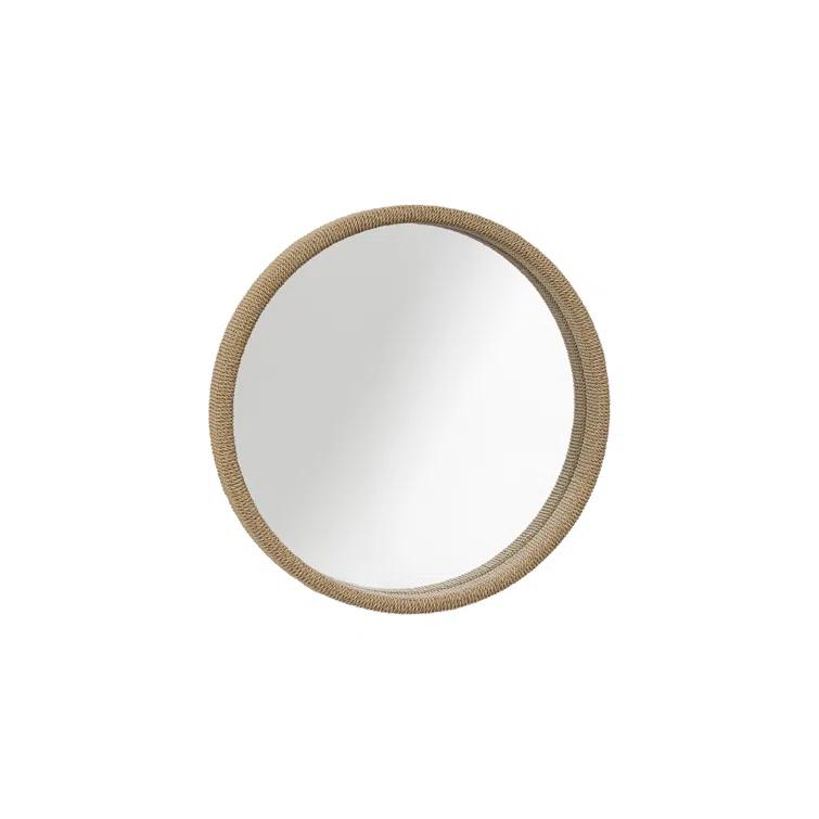 Brownstone Furniture Capri Rope Flat Wall Mirror