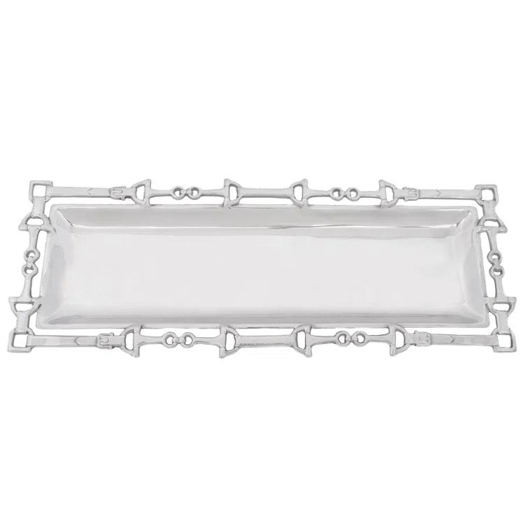 Arthur Court Designs Equestrian Metal Tray