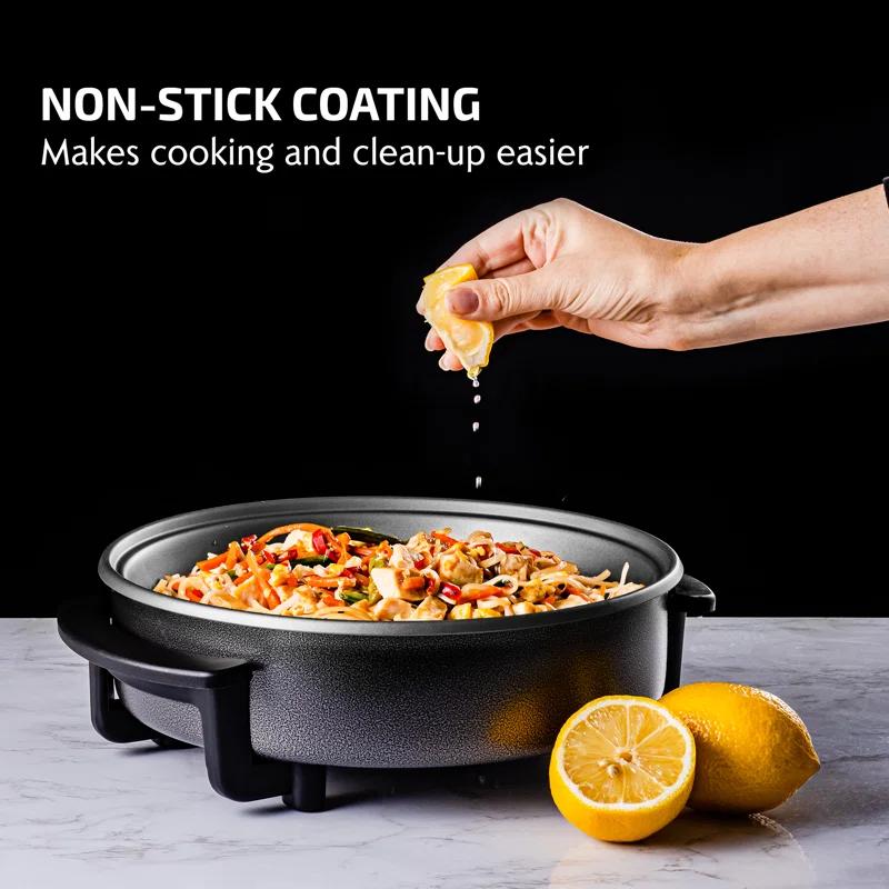 OVENTE 12" Electric Skillet and Frying Pan & Reviews | Wayfair
