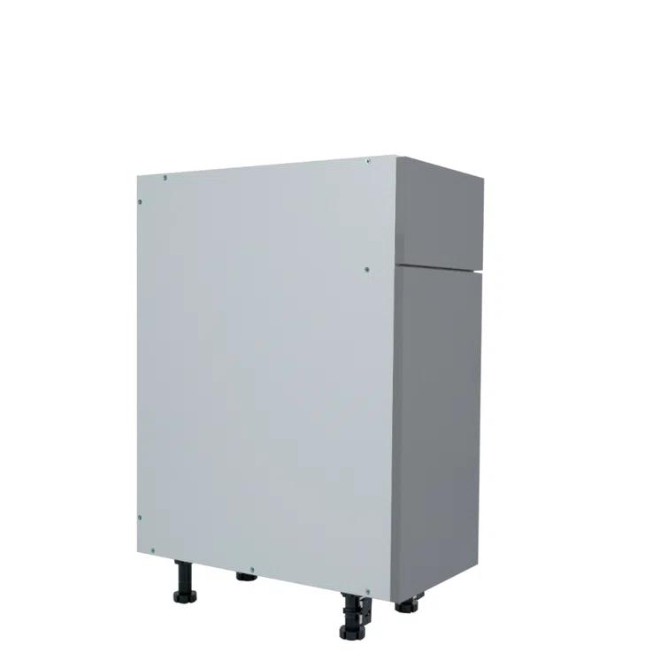 Cambridge Radiance Ready to assemble Matte Gray Base Kitchen Cabinet,1 Drawer