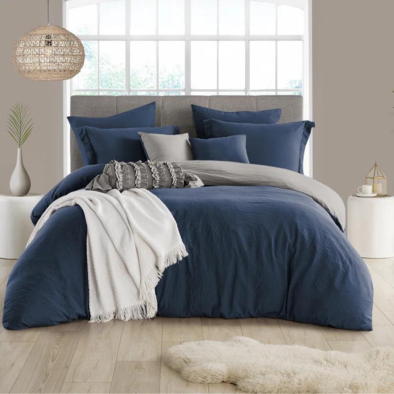 Swift Home Prewashed Microfiber Reversible Duvet Cover Set