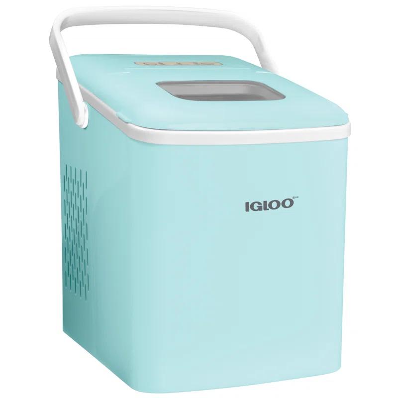 Igloo Igloo 26-Pound Automatic Self-Cleaning Portable Countertop Ice Maker Machine With Handle