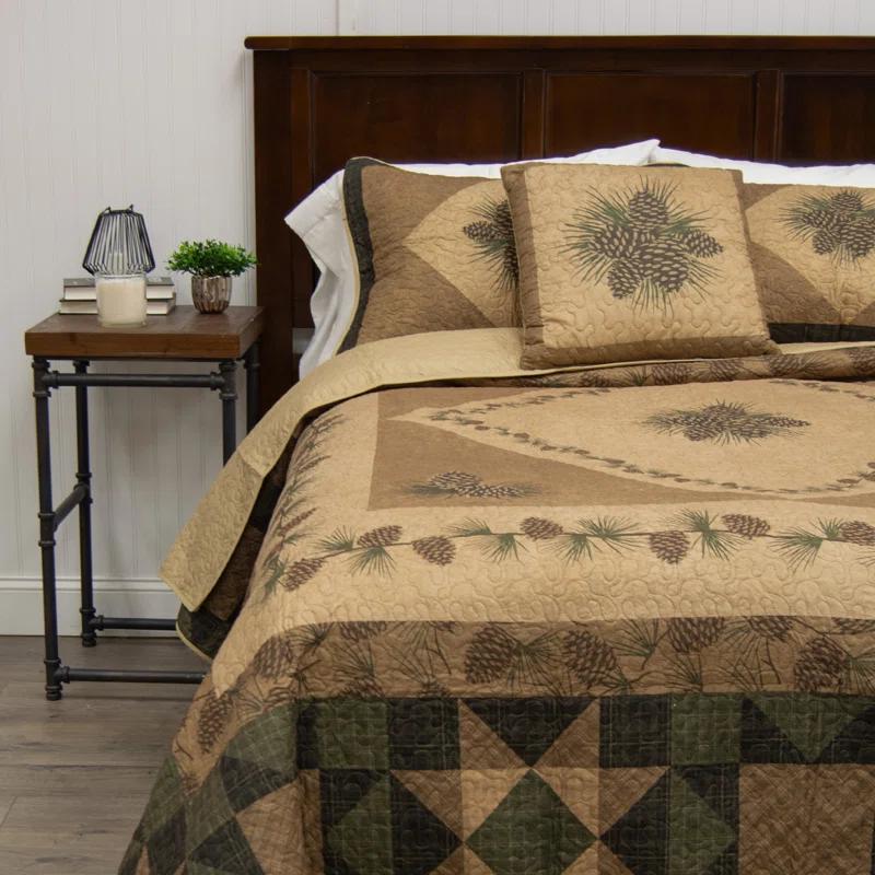 Donna Sharp Antique Pine Antique Pine Quilt Set