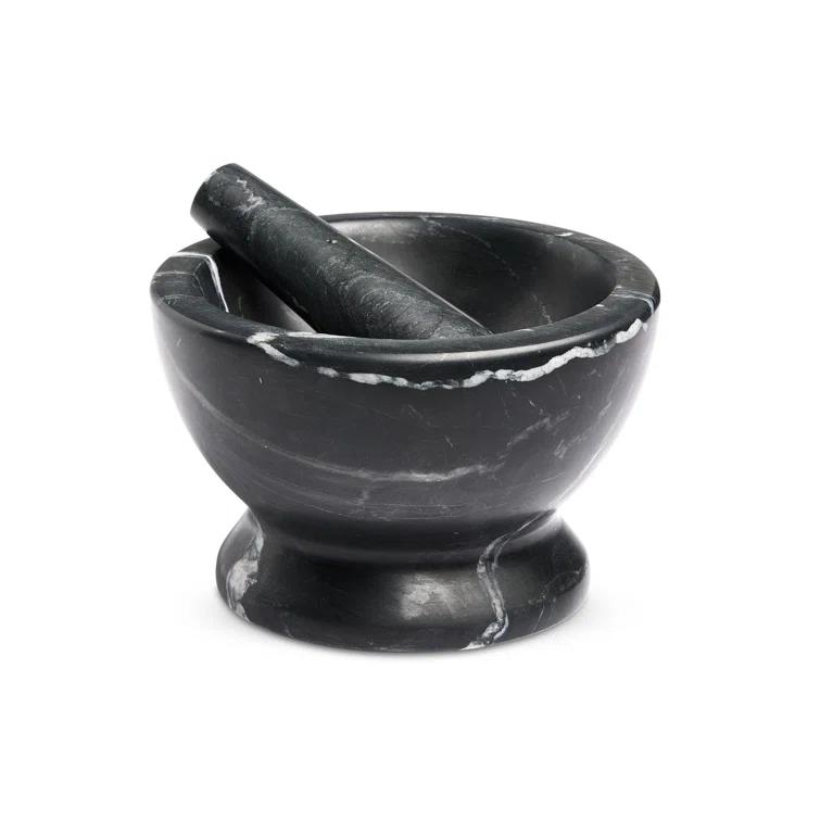 Salla Mortar and Pestle - Black