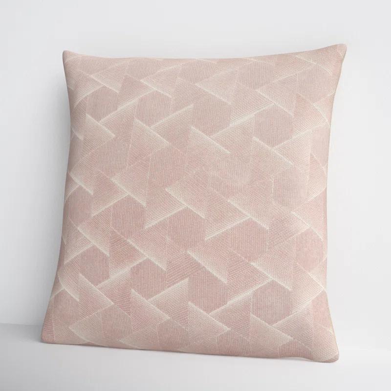 Gretchen Geometric Cotton Throw Pillow