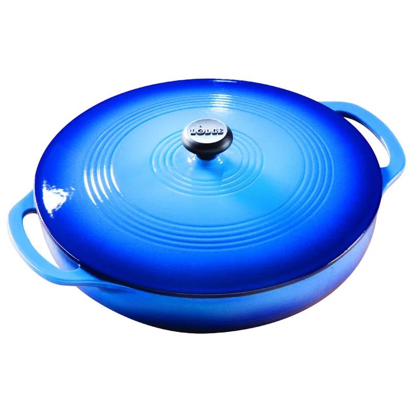 Lodge 3.6 Quart Enameled Cast Iron Casserole
