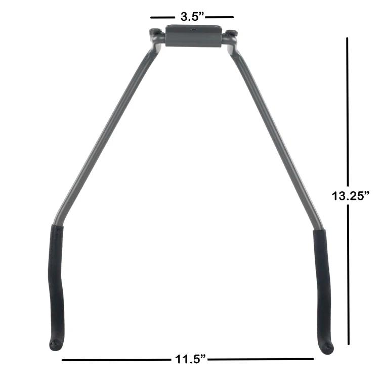 Pentagon Tool Rad Sportz Flip Up Bike Rack with 50lb Capacity for Mountain, Road, Kids Bikes - Bike Wall Mount M220012