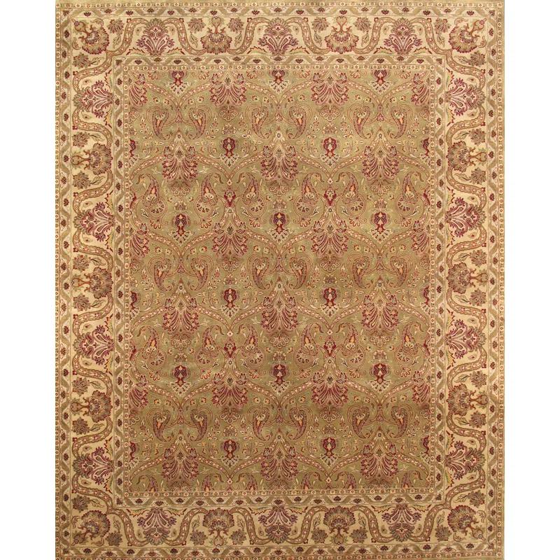 Pasargad Baku Hand Knotted Wool Washable Oriental Indoor Rug