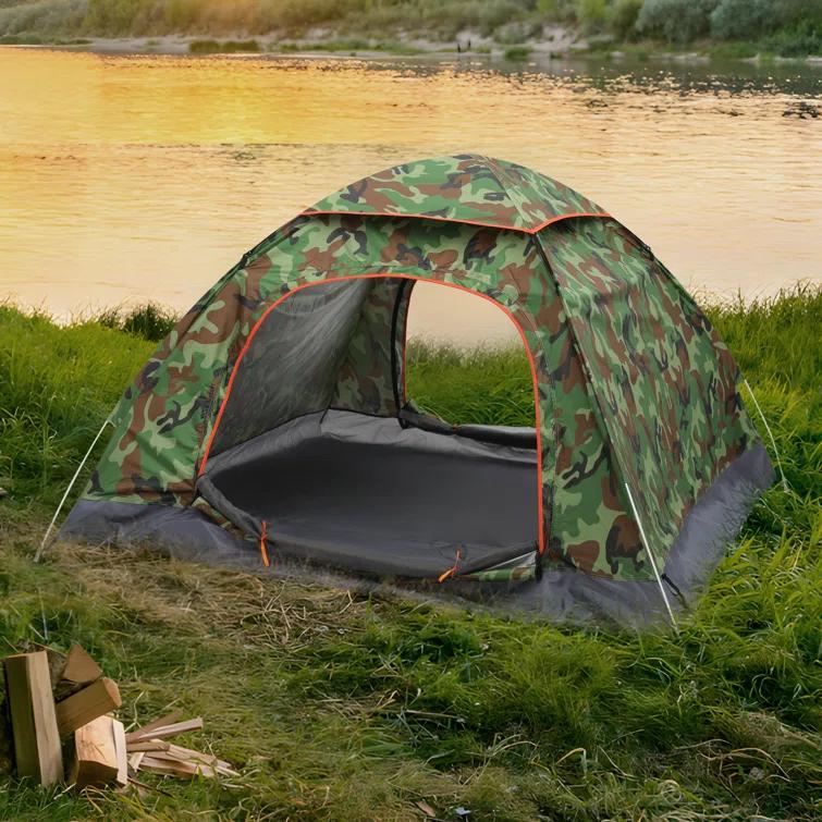 MoNiBloom 2 Person Instant Automatic Pop Up Camping Tent Waterproof Dome Tent with Rain Fly for Outdoor Hiking
