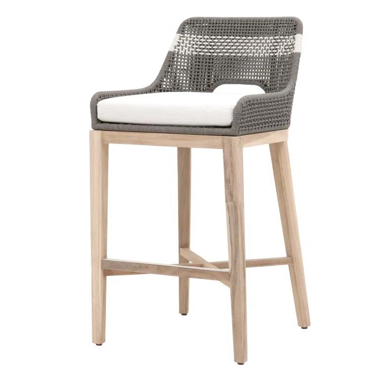 Kinnda Indoor / Outdoor Bar and Counter Stool - Dark Gray / Bar